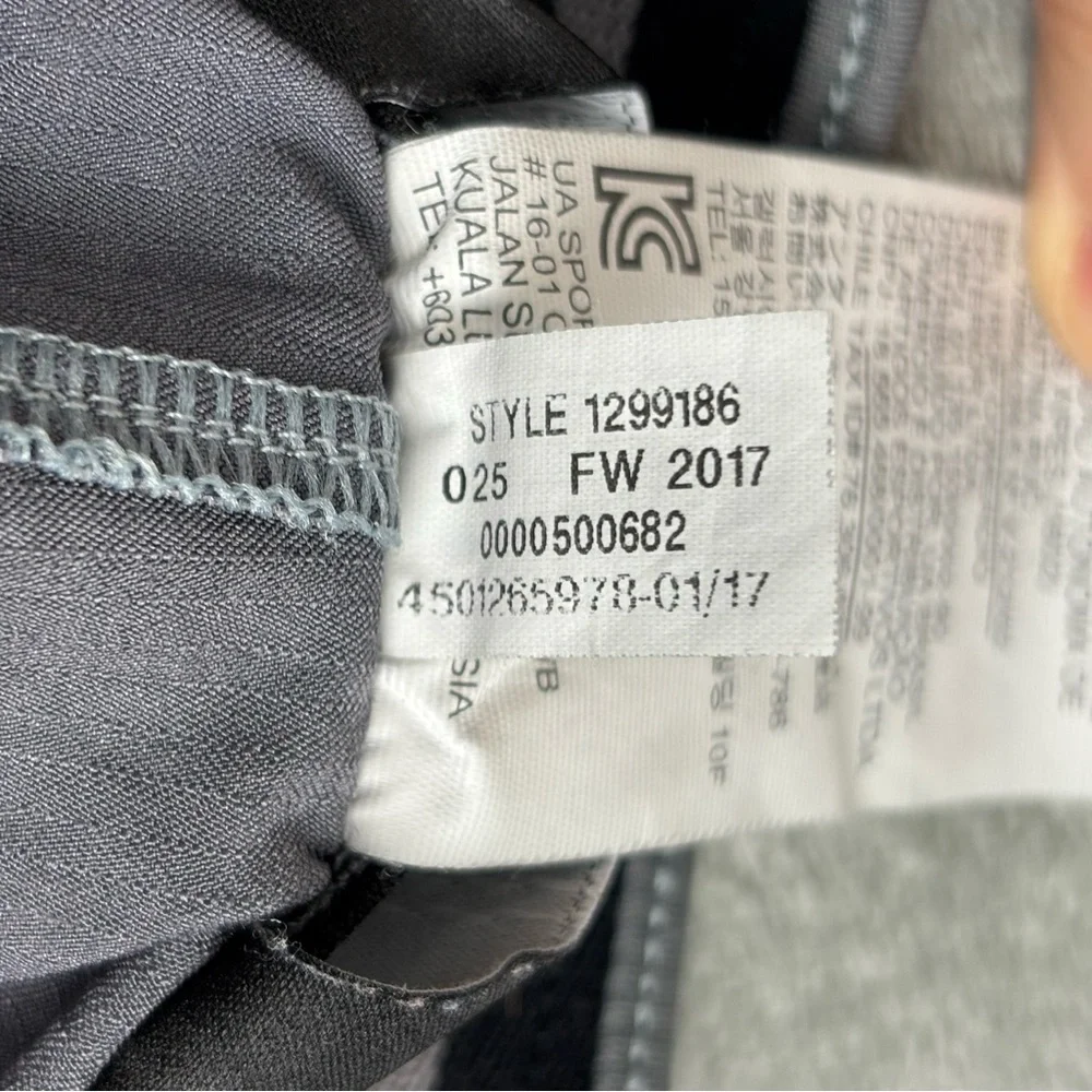 Under Armour Pants Mens XL Gray WG Woven Tapered Fitted Stretch Drawstring